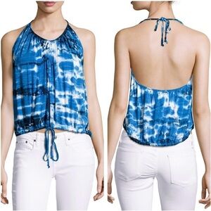 Young Fabulous & Broke Jared Tie-Dye Halter Top